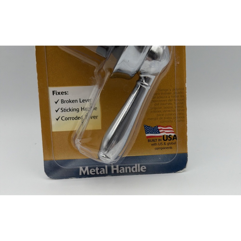 Korky StrongArm Handle & Lever 6051 Toilet Flush Adjustable Universal Chrome - Picture 4 of 9